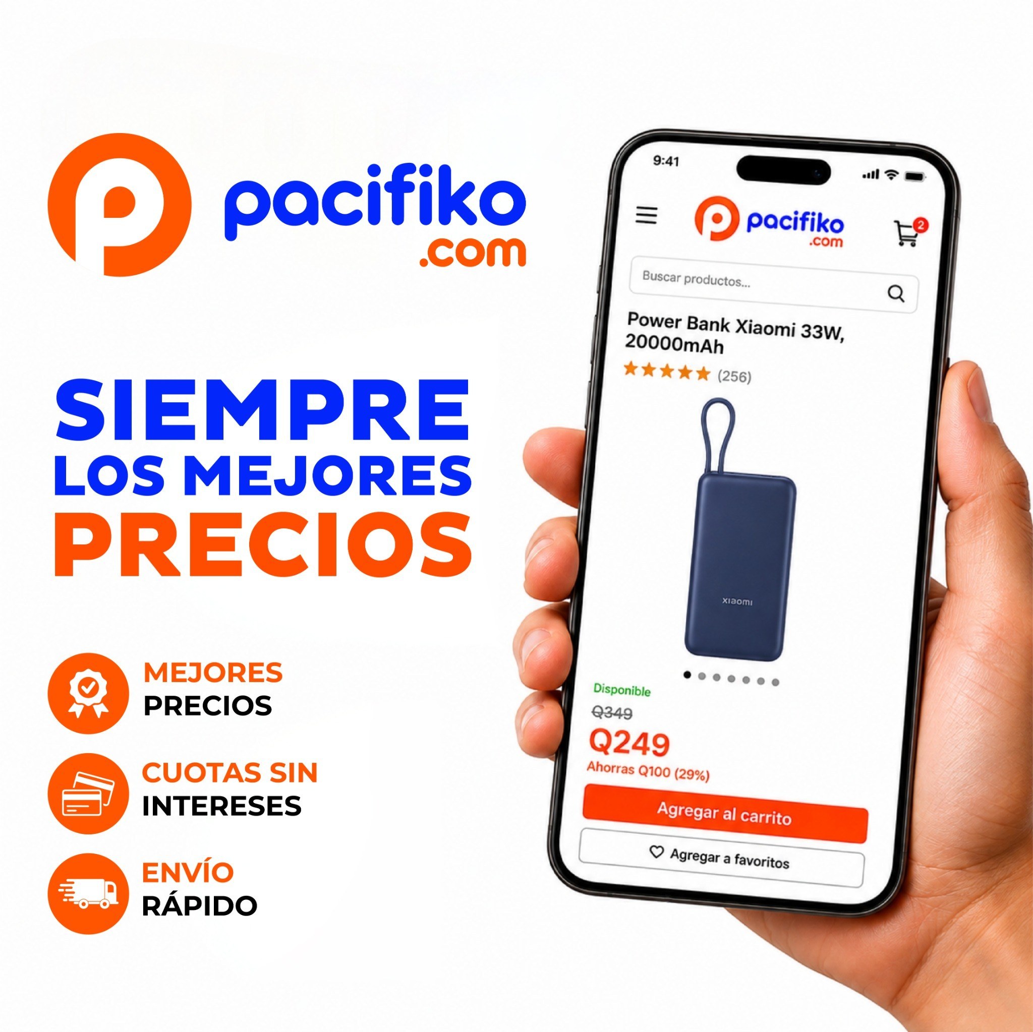 Pacifiko.com Facebook ad