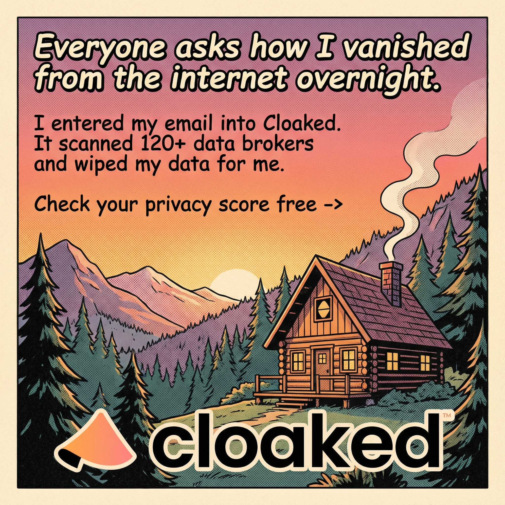 Cloaked Inc. Facebook ad