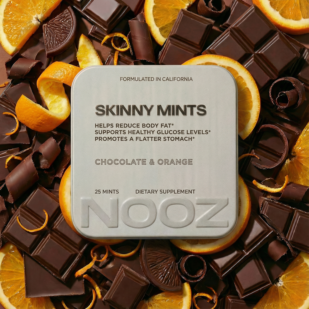 Nooz Mints Facebook ad: If one more pill makes you roll your…