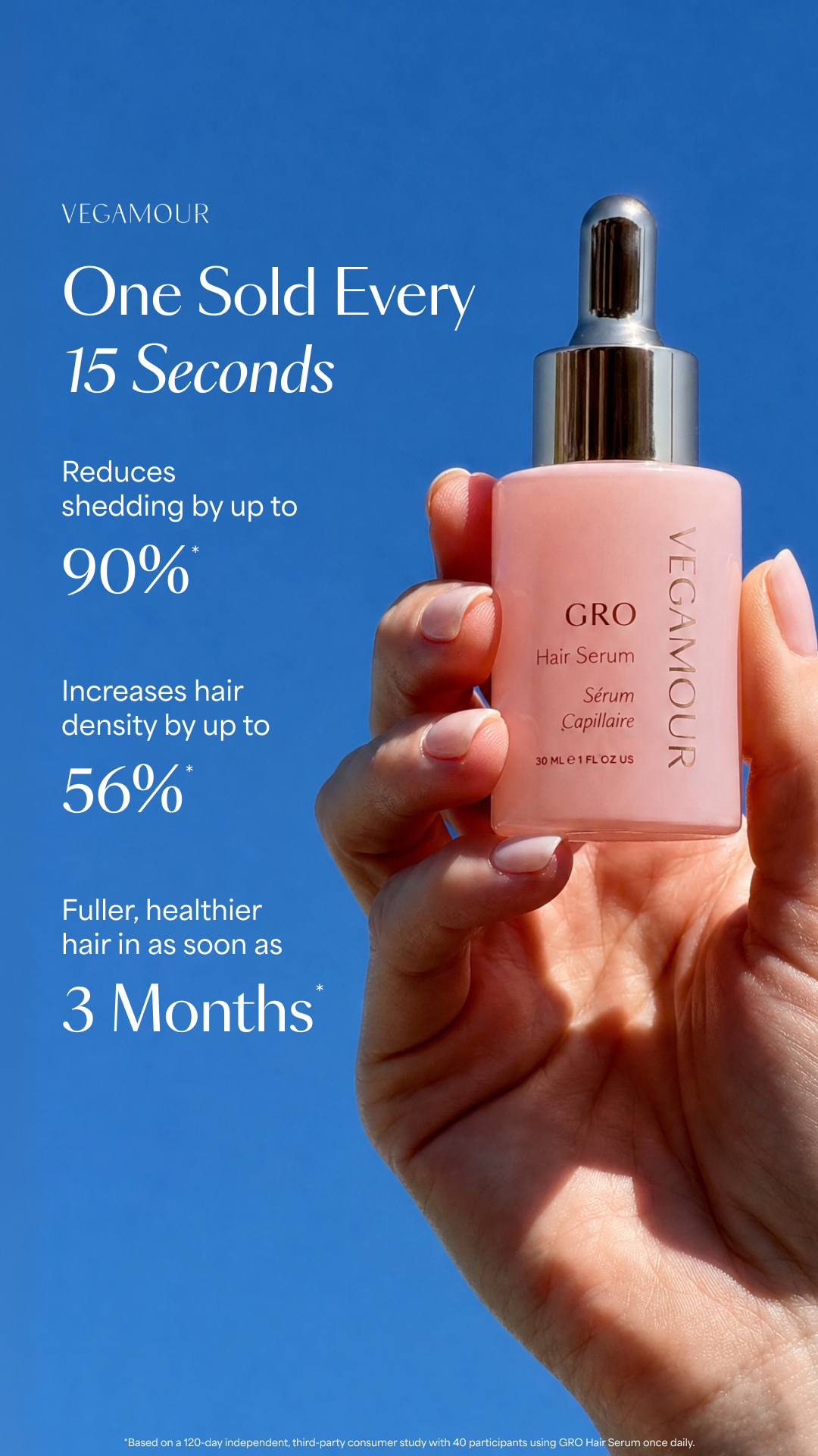 Vegamour Facebook ad