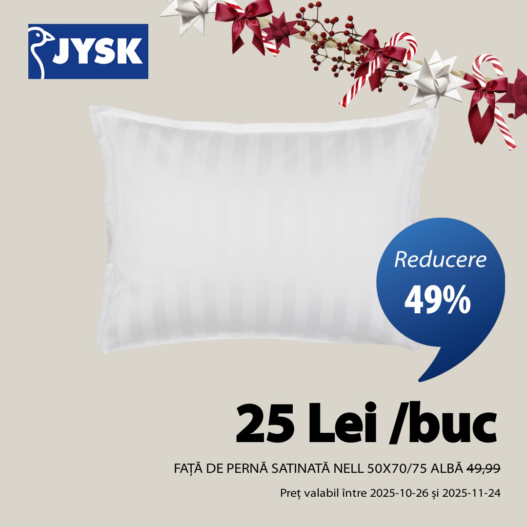 JYSK Romania Facebook ad