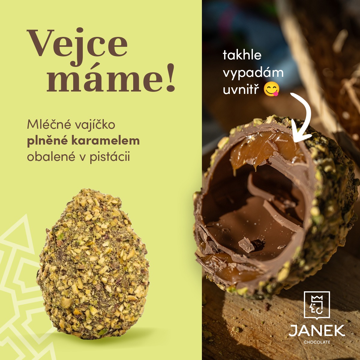 Čokoládovna JANEK Facebook ad
