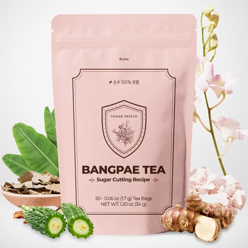 Bangpae Tea Facebook ad: Korea's #1 blood sugar tea