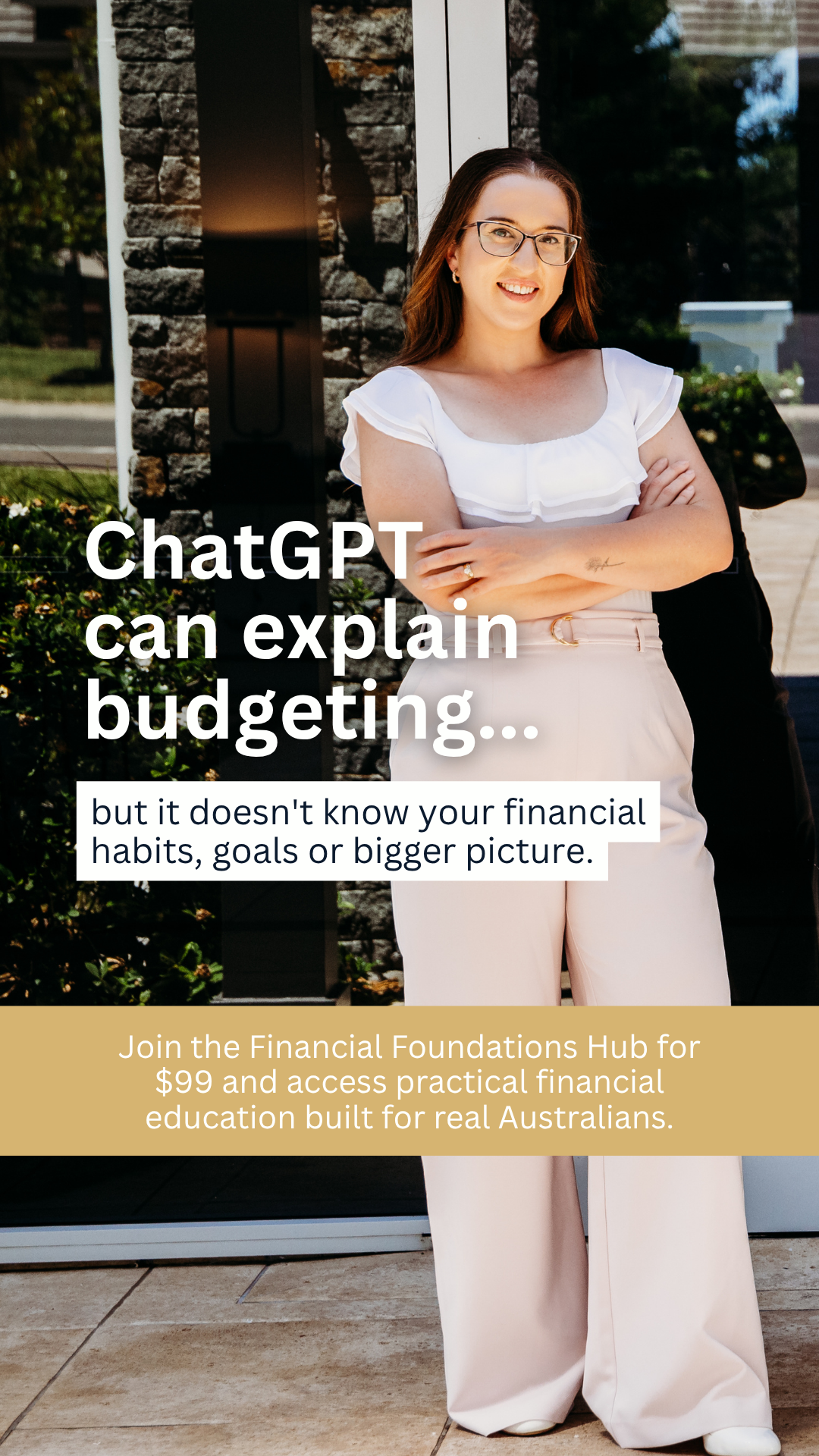 The Financial Foundations Hub Facebook ad