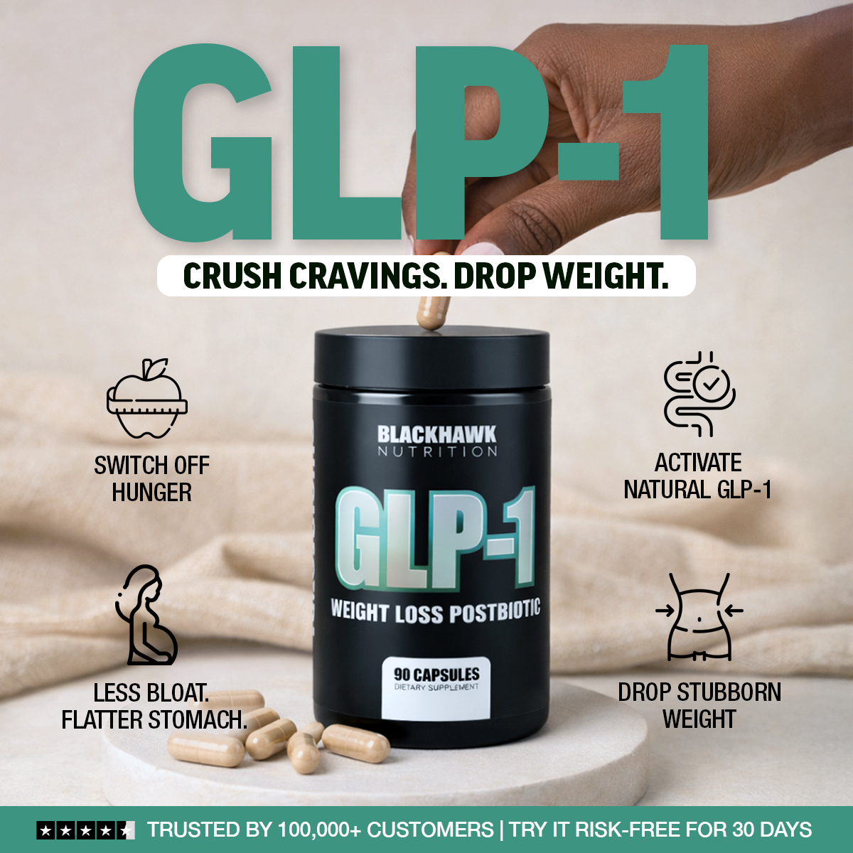 Blackhawk Nutrition Facebook ad