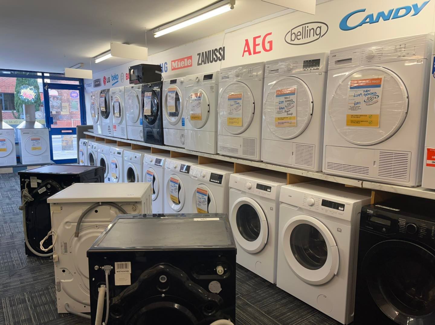 Discountwashers.co.uk Facebook ad: Kitchen Appliance Sale