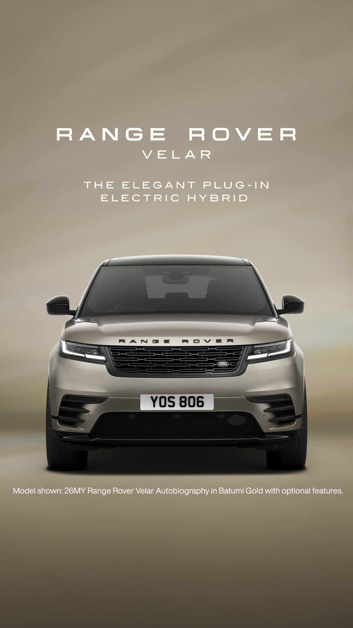Range Rover Facebook ad