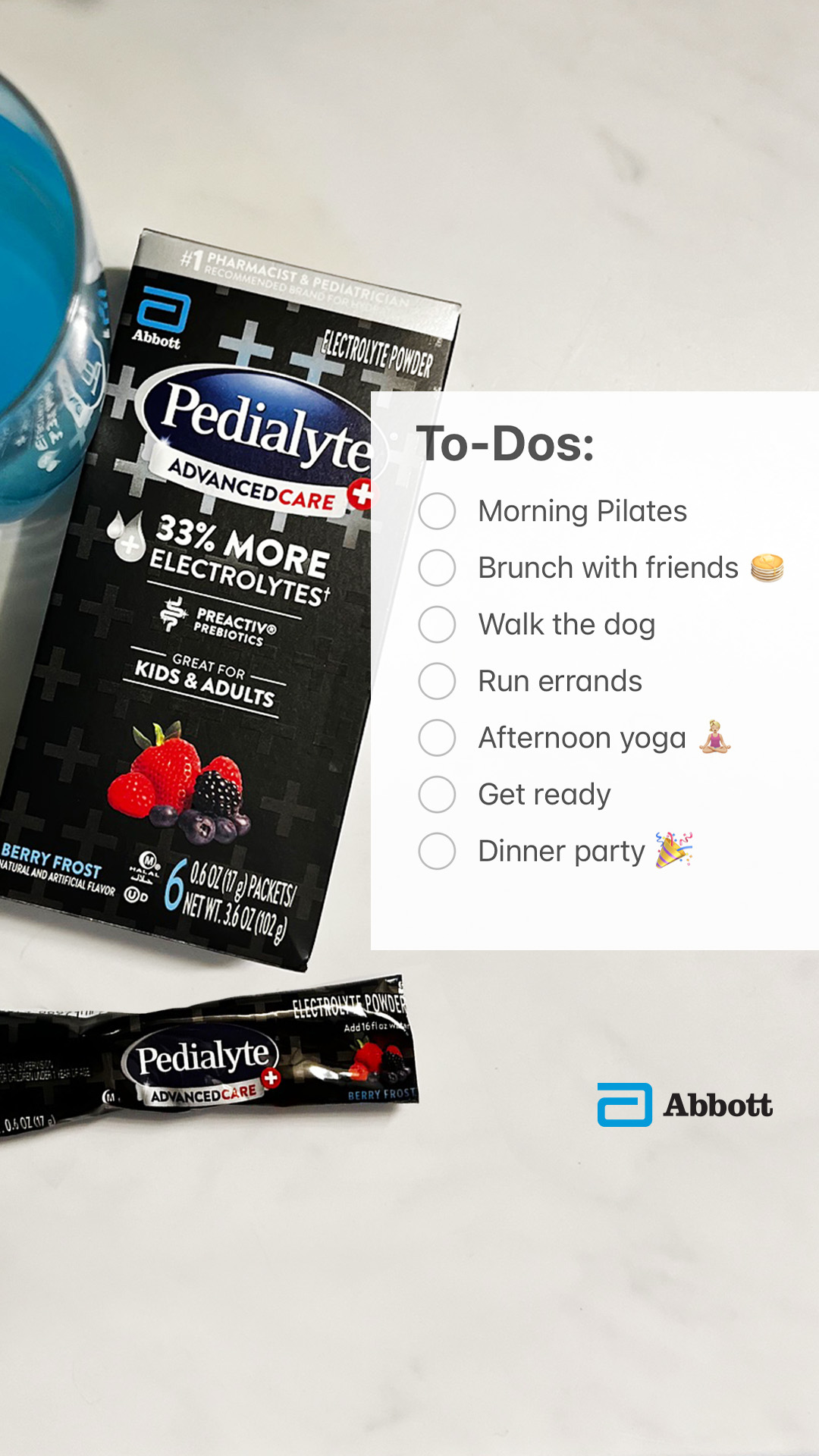 Pedialyte Facebook ad from Dec 31, 2025