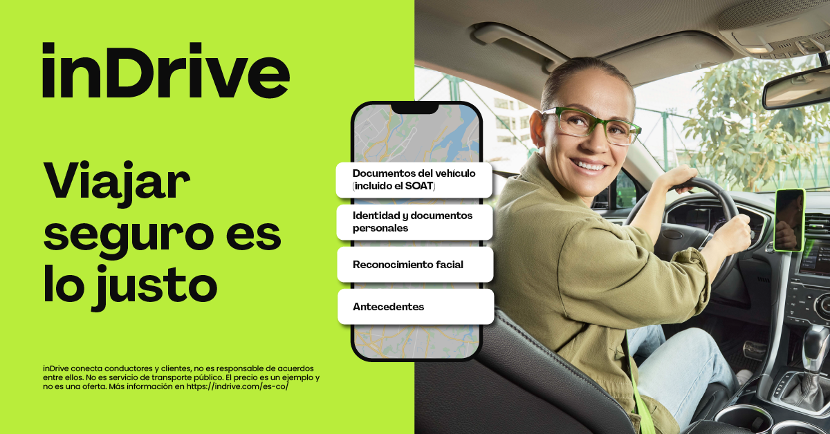 inDrive Facebook ad