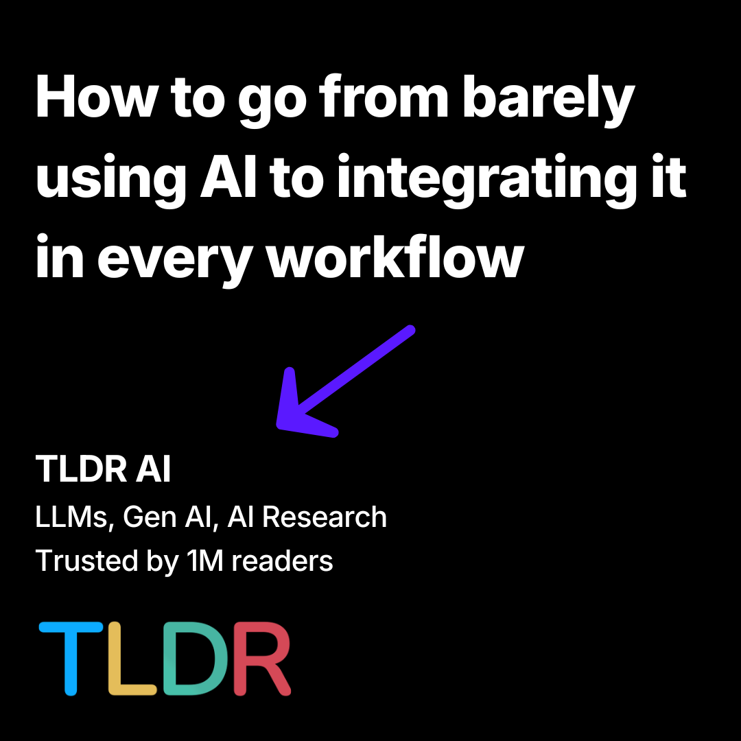 TLDR Newsletter Facebook ad