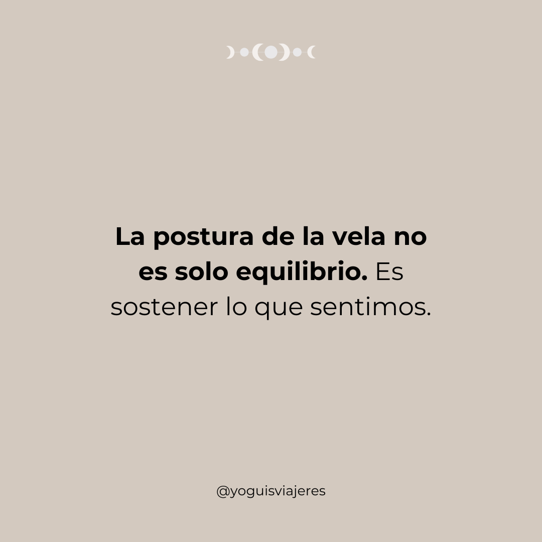 Yoguisviajeres Facebook ad: Muchos creen que la postura de la Vela…