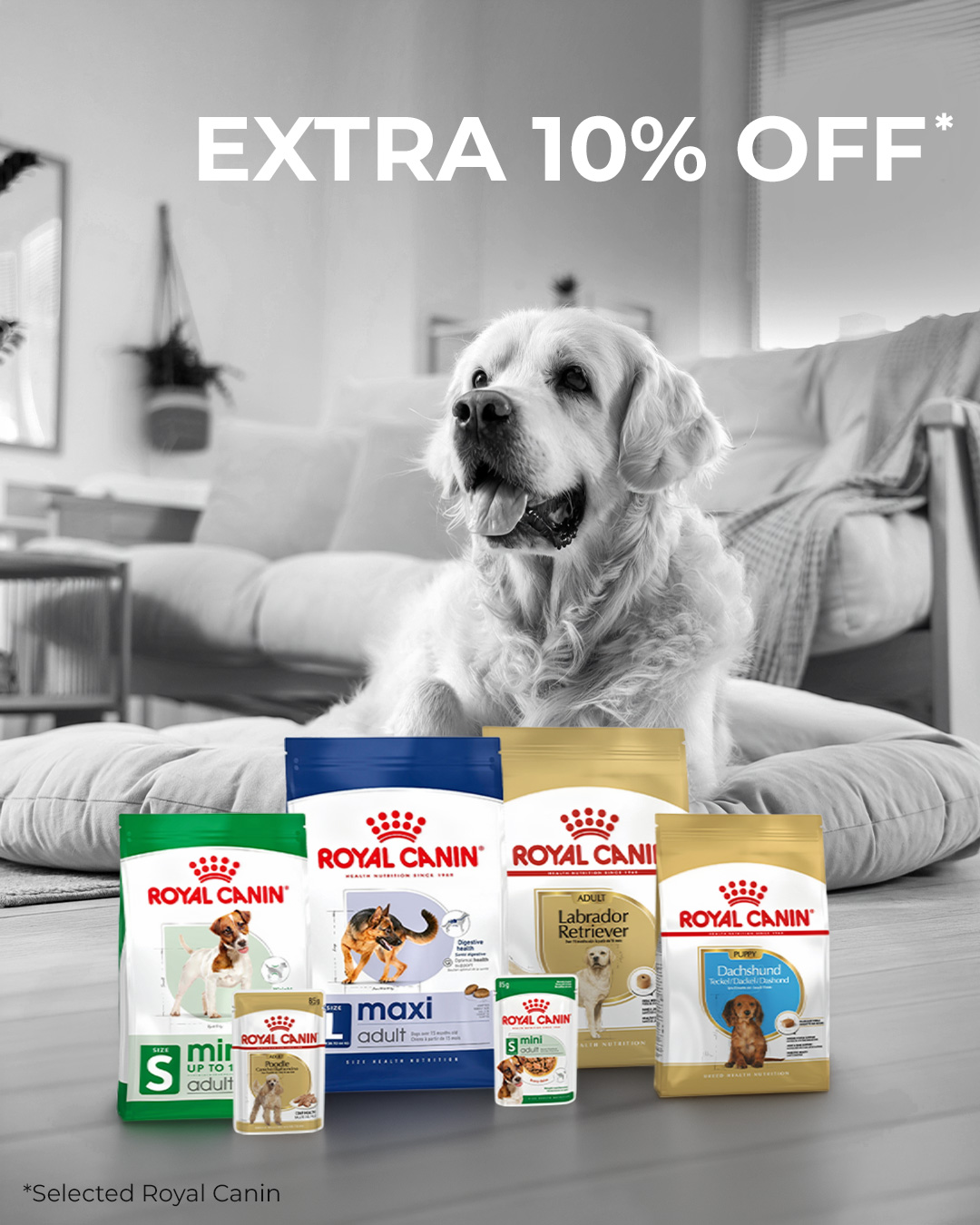 Budget Pet Products Facebook ad