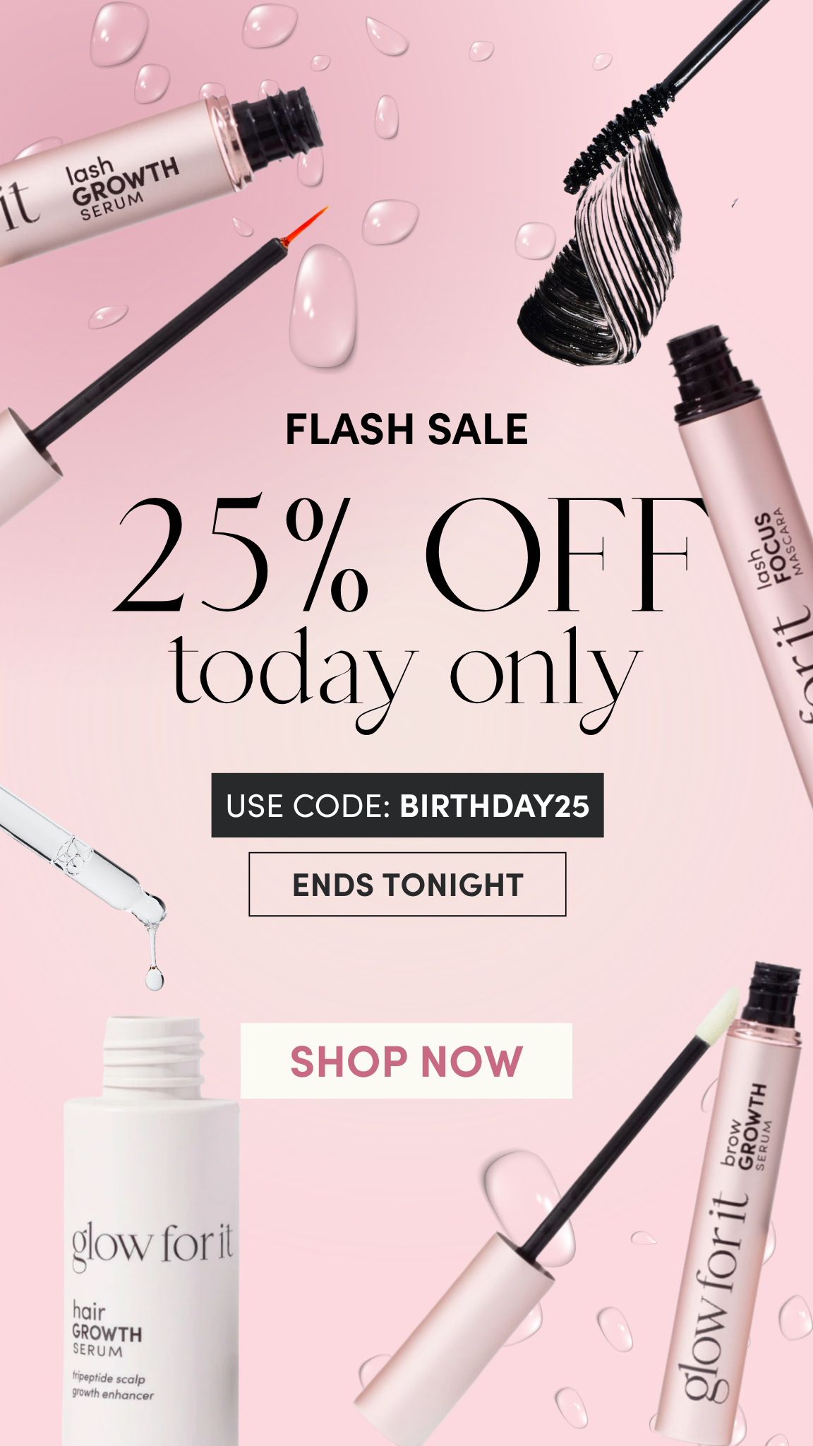 Glow For It Facebook ad