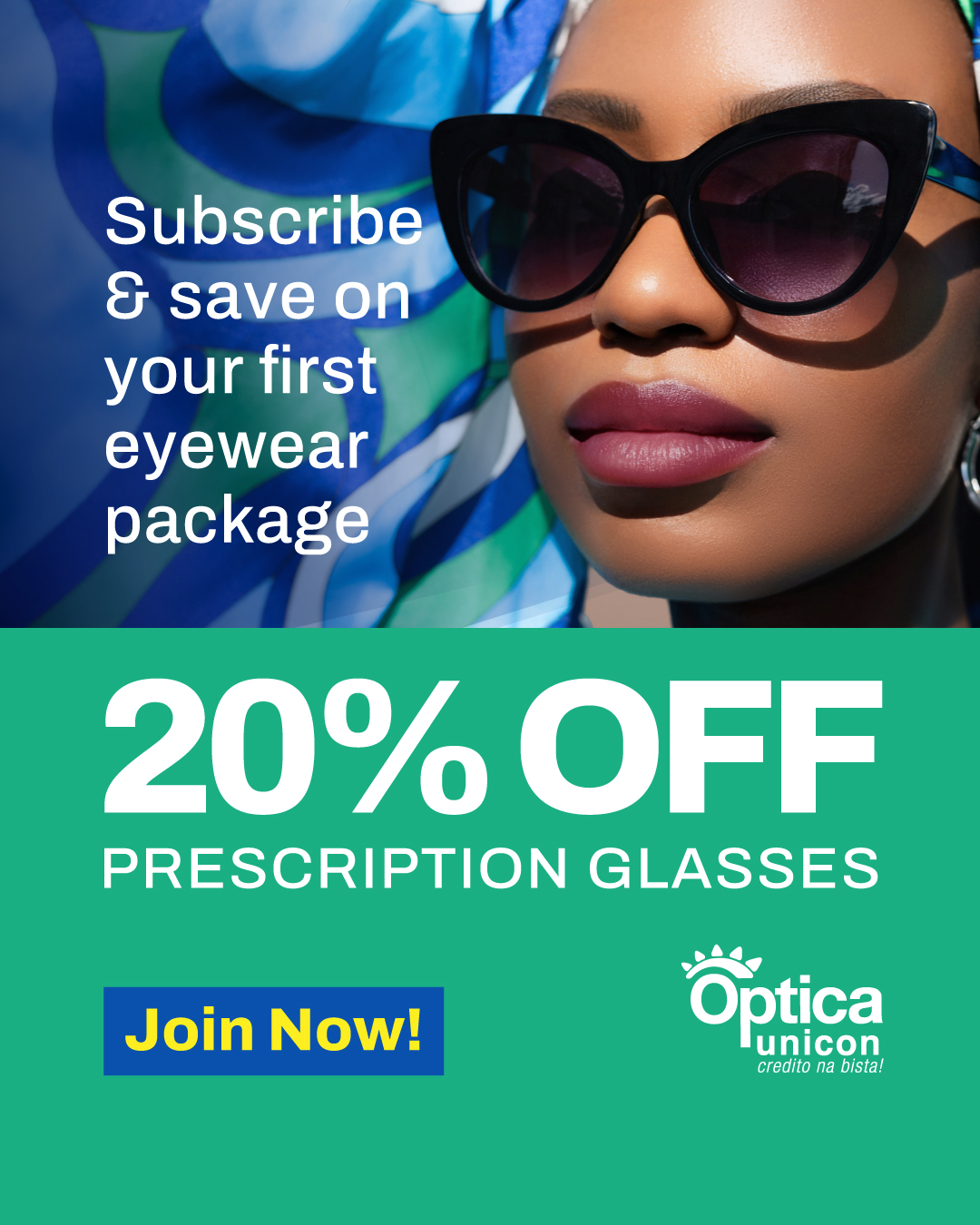 Optica Unicon Facebook ad from Jul 1, 2026