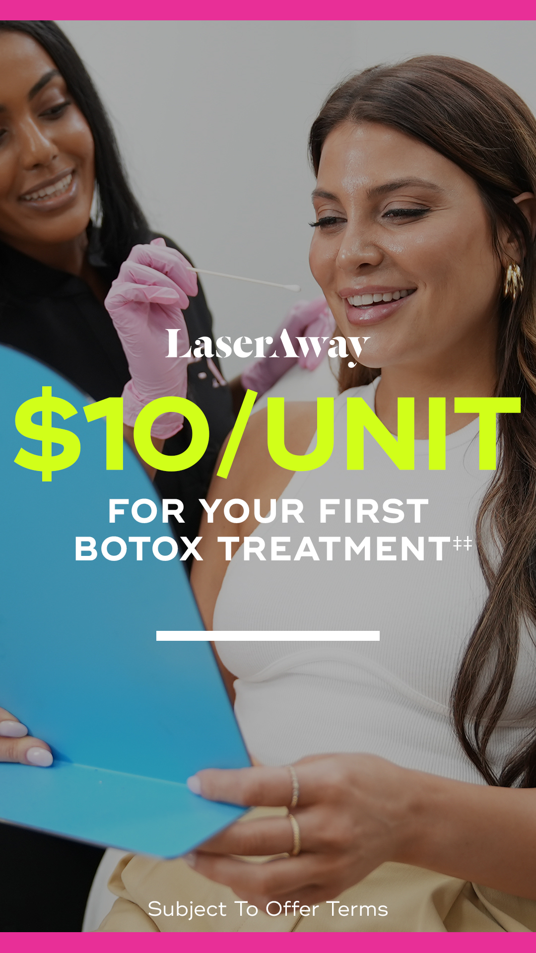 LaserAway Facebook ad