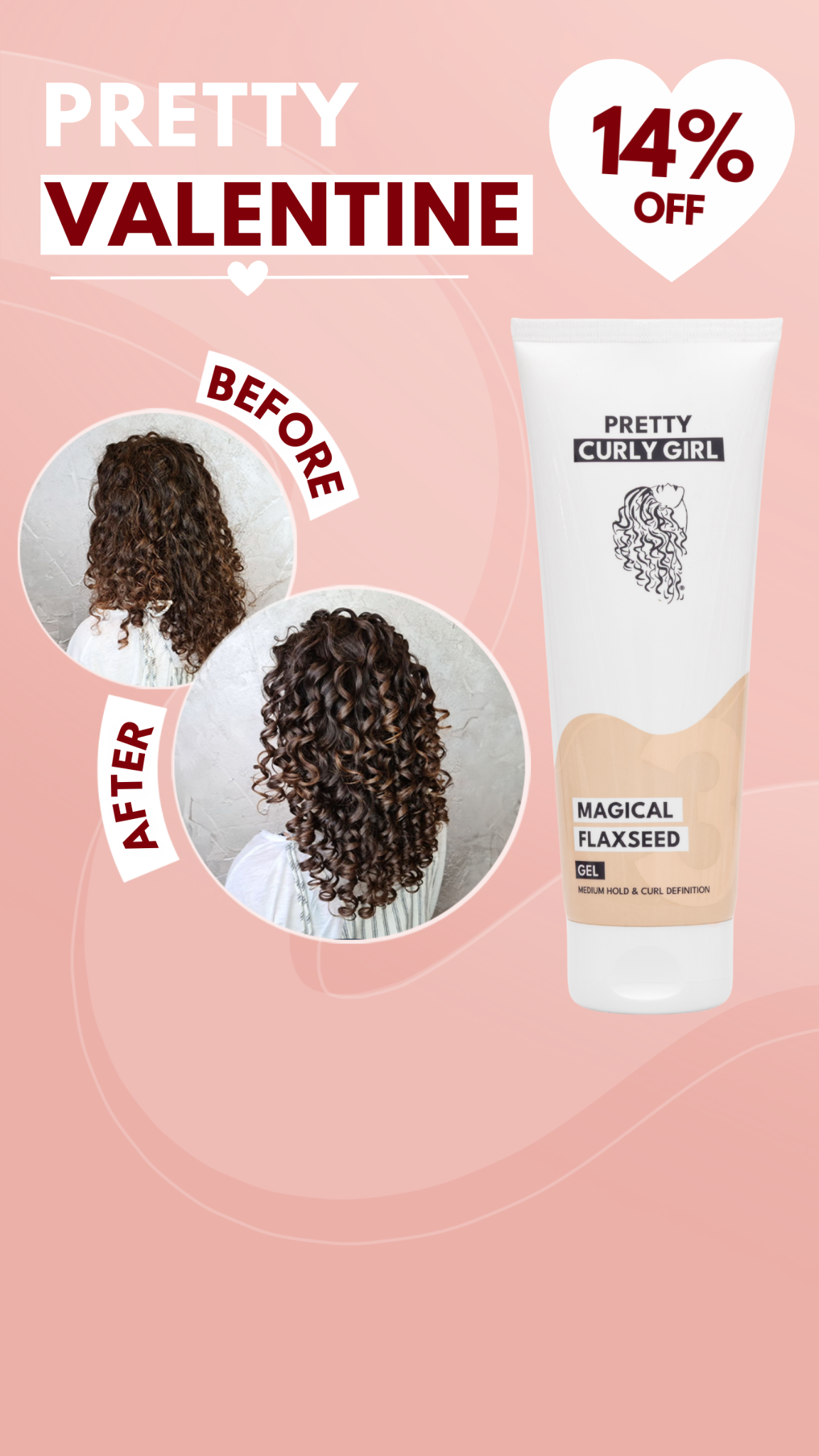 Pretty Skin & Pretty Curly Facebook ad