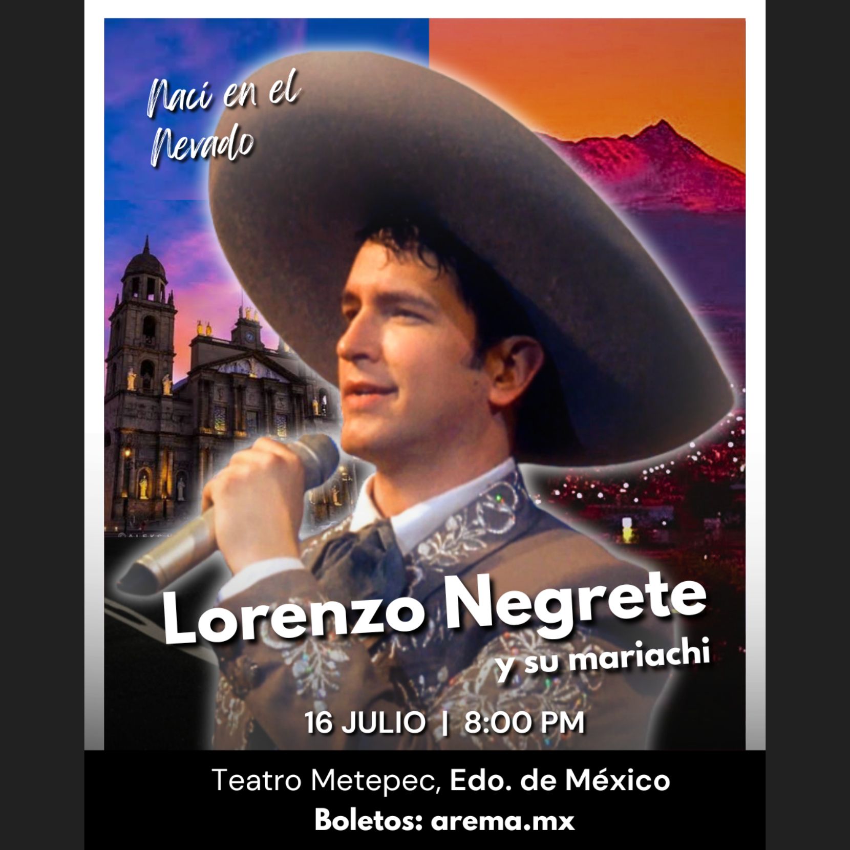 Lorenzo Negrete Facebook ad: Nací en el Nevado, Lorenzo Negrete en Toluca (Metepec)