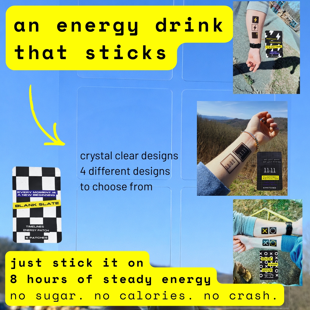 Energy Patch Co. Facebook ad: #1 energy supplement