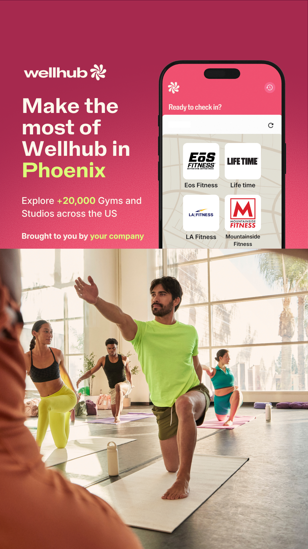 Wellhub Facebook ad