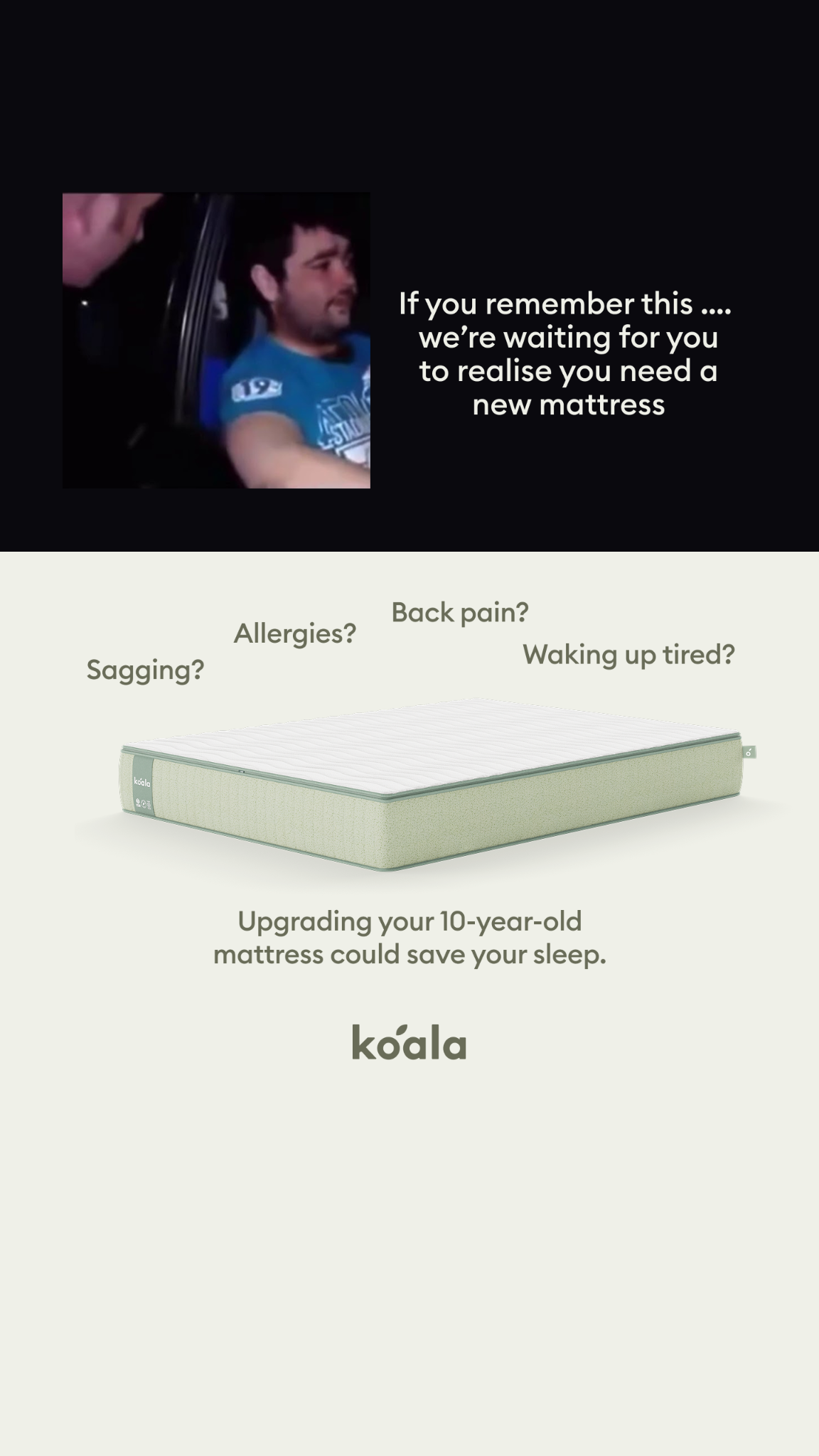 Koala Facebook ad