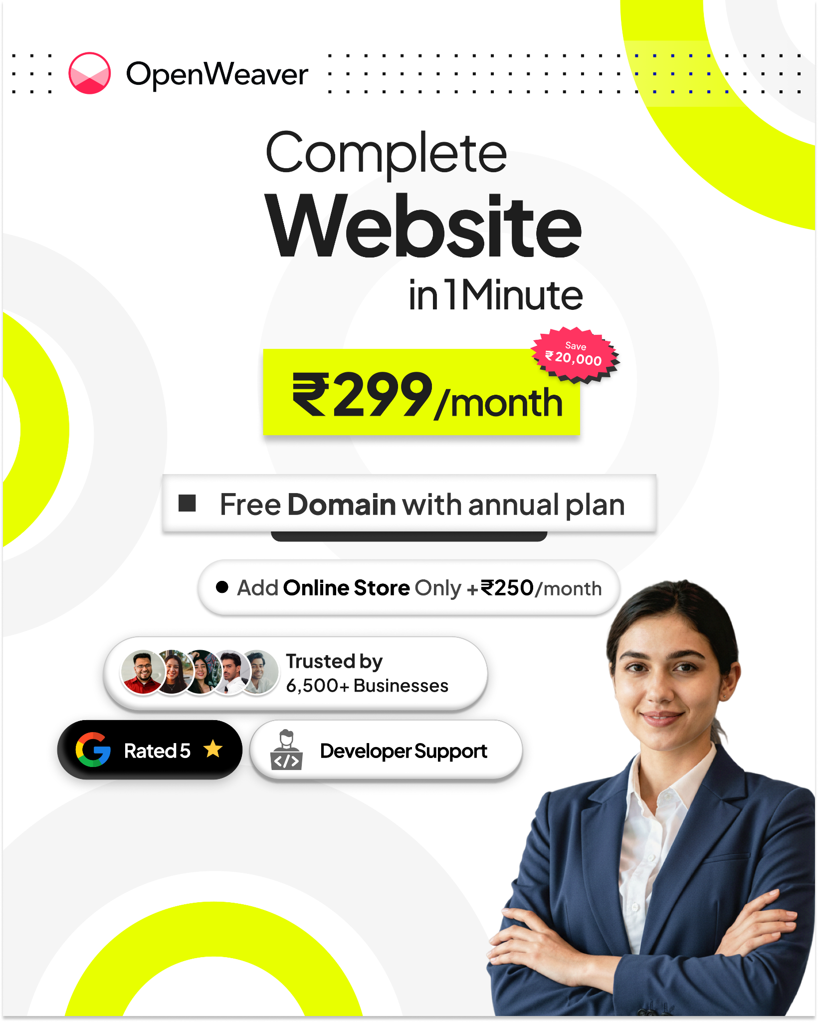 Open Weaver Facebook ad