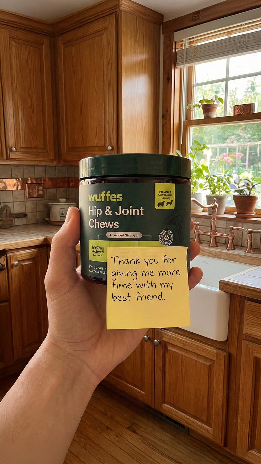 Wuffes Facebook ad