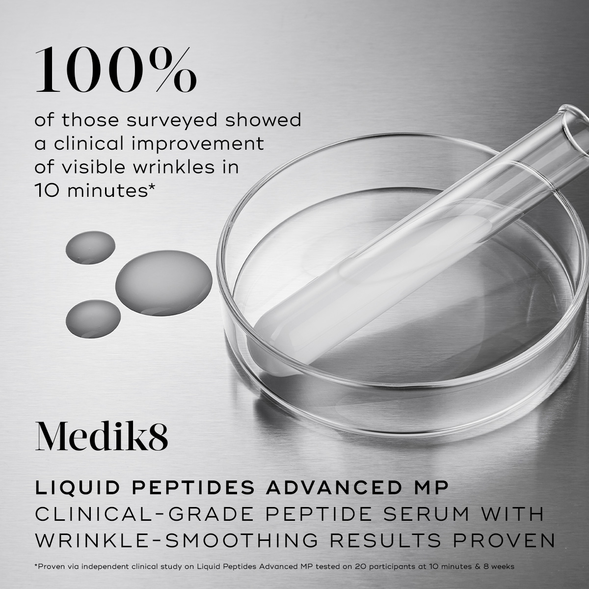 Medik8 Facebook ad