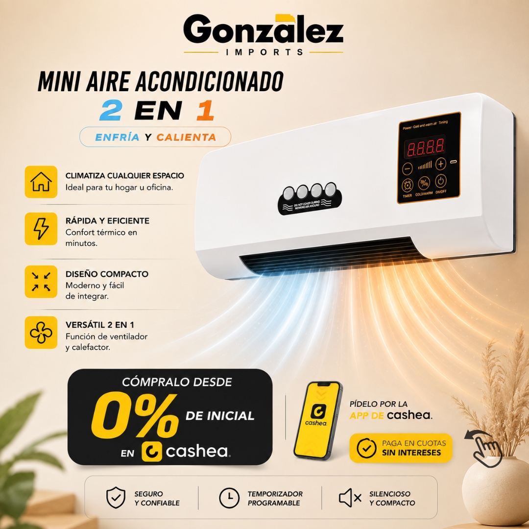 González Pets Facebook ad: Silencioso y compacto