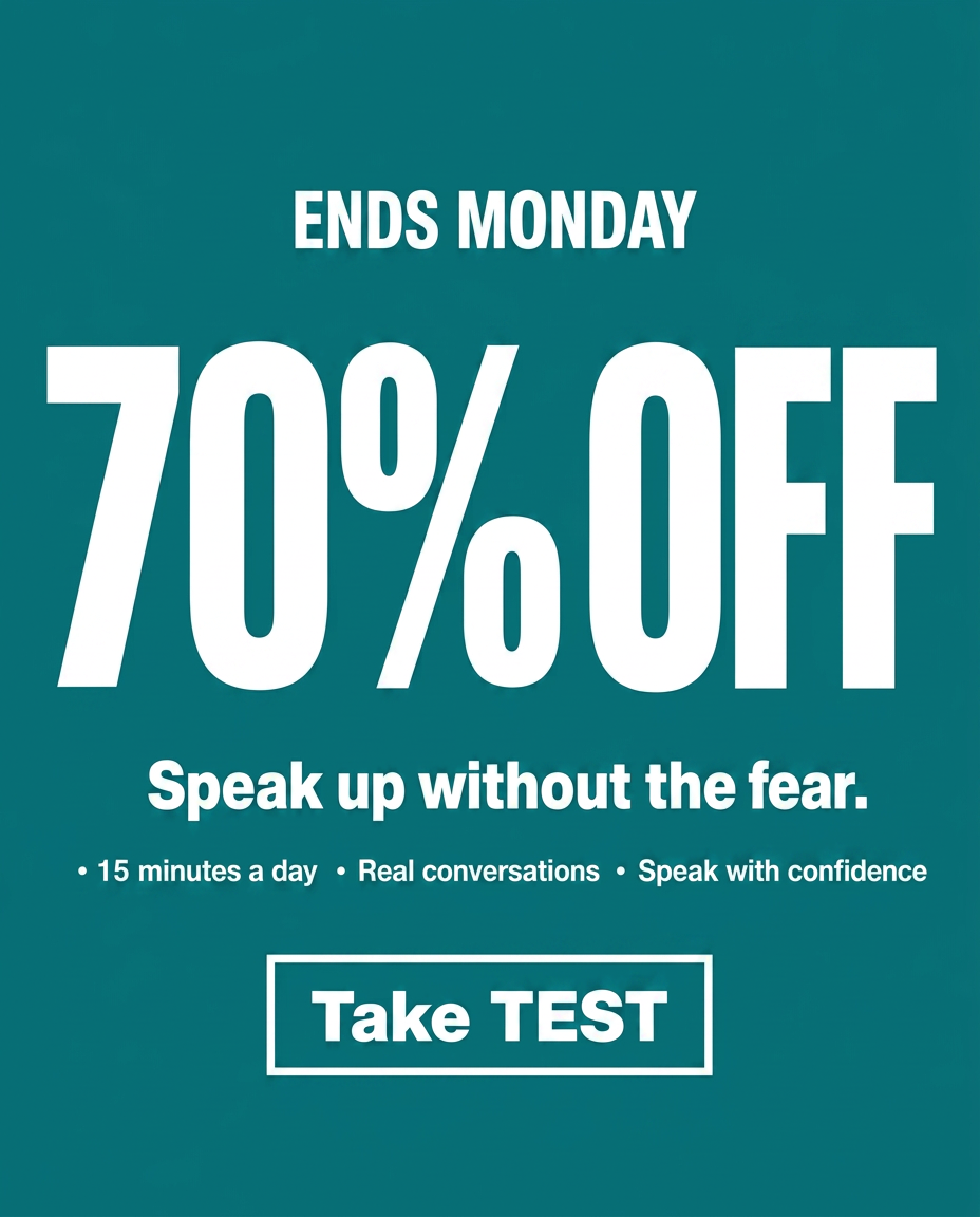 Bitesy - Speak with Confidence Facebook ad