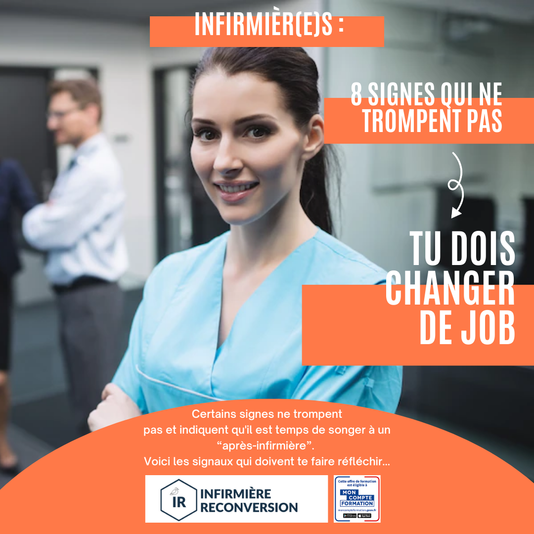 Infirmiere Reconversion Facebook ad