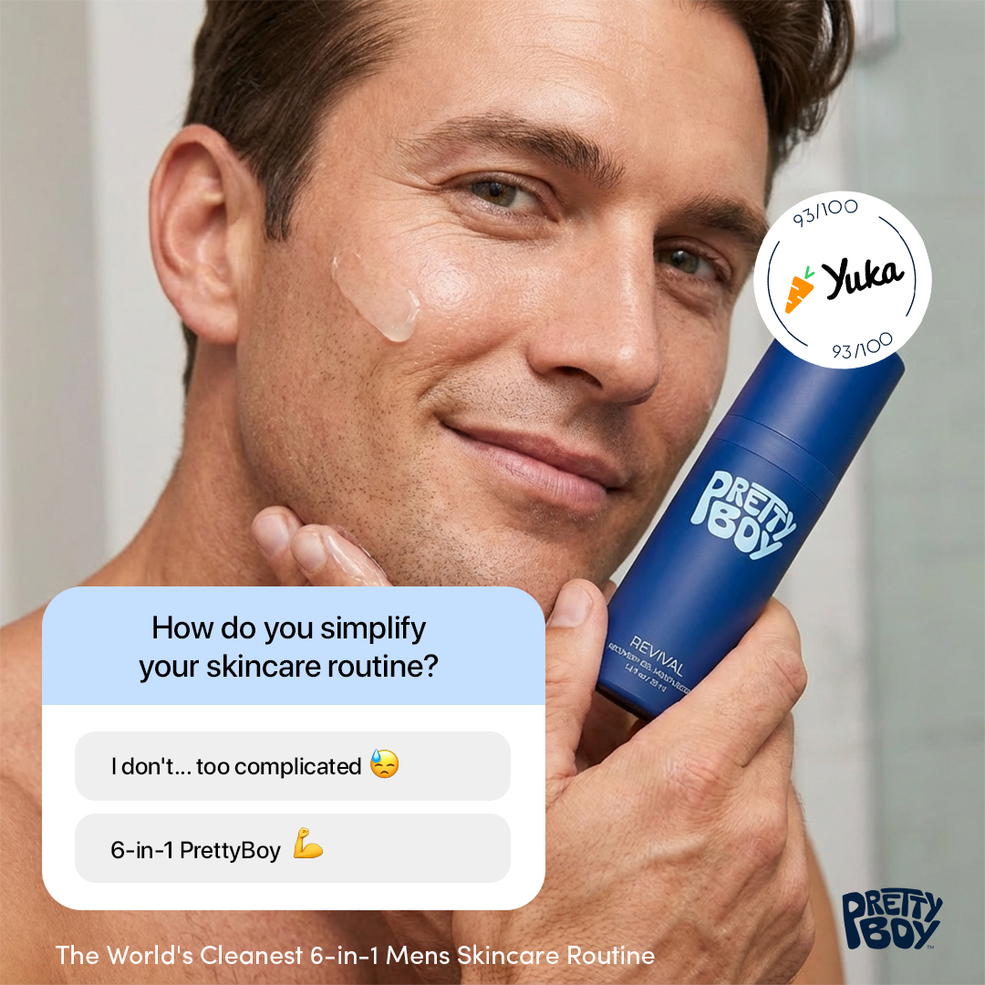 PrettyBoy Facebook ad