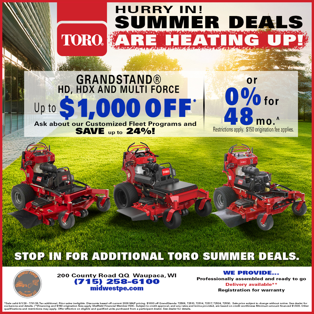 Midwest Power Equipment LLC Facebook ad: Toro Lawnmower Sale