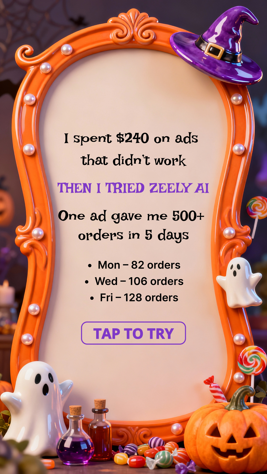 Zeely Facebook ad