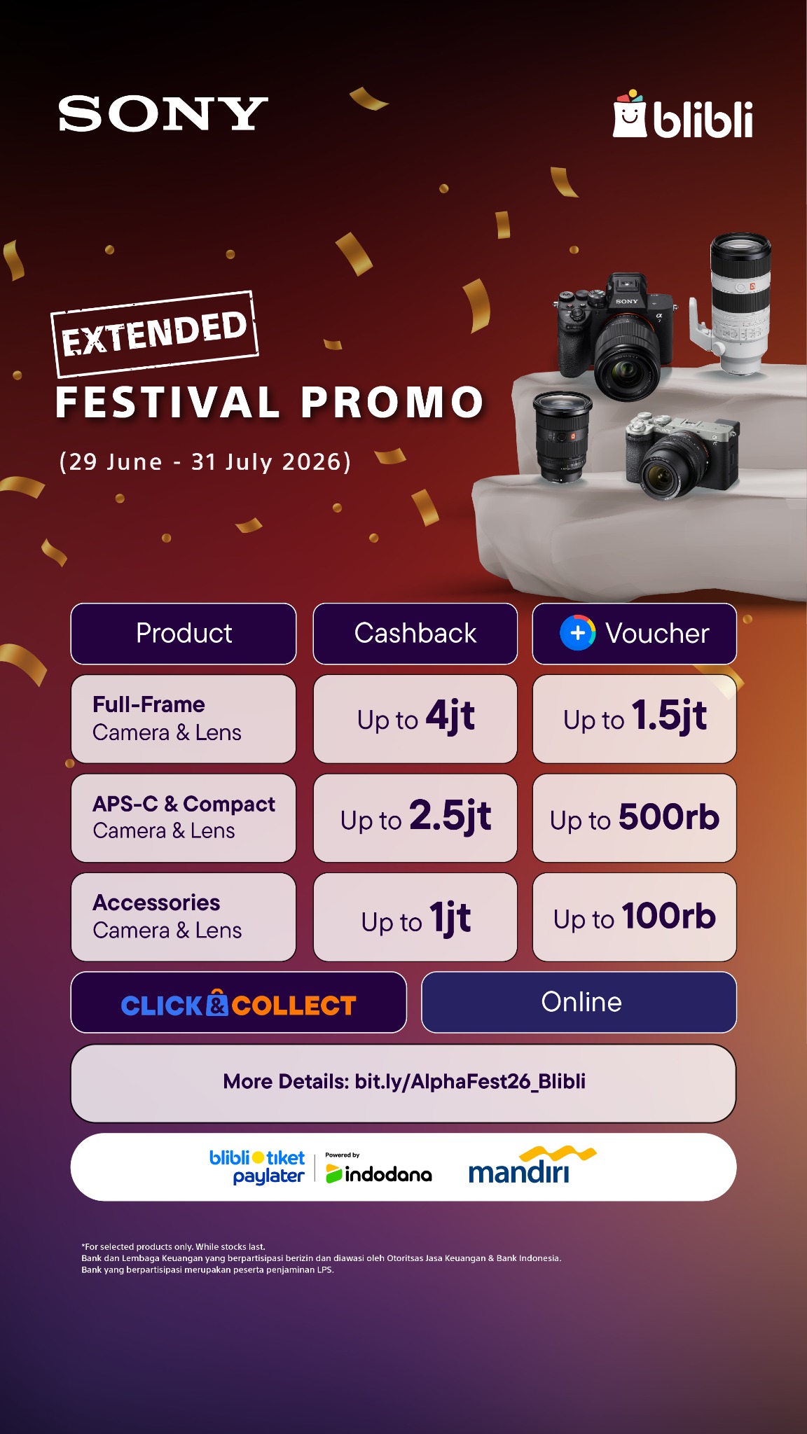 Sony - Alpha Universe - Indonesia Facebook ad from Jul 23, 2026