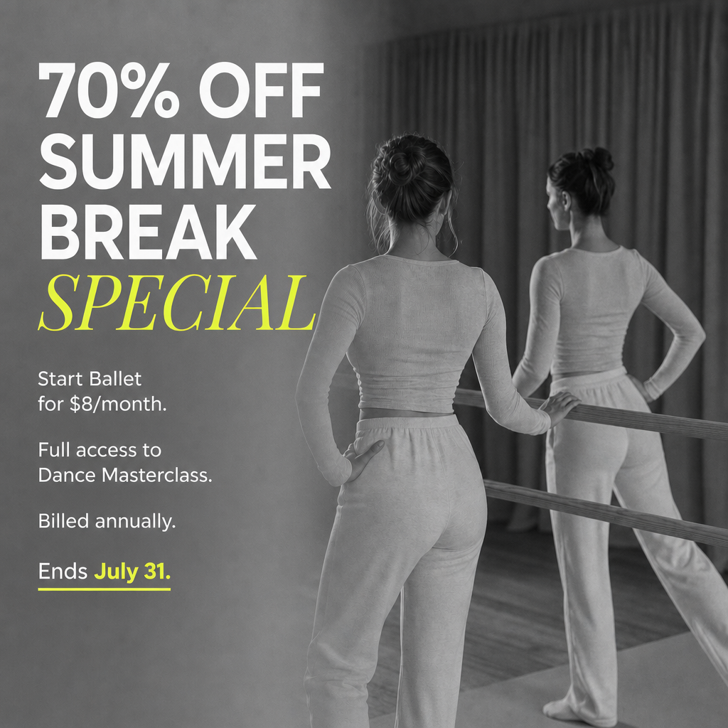 Dance Masterclass Facebook ad