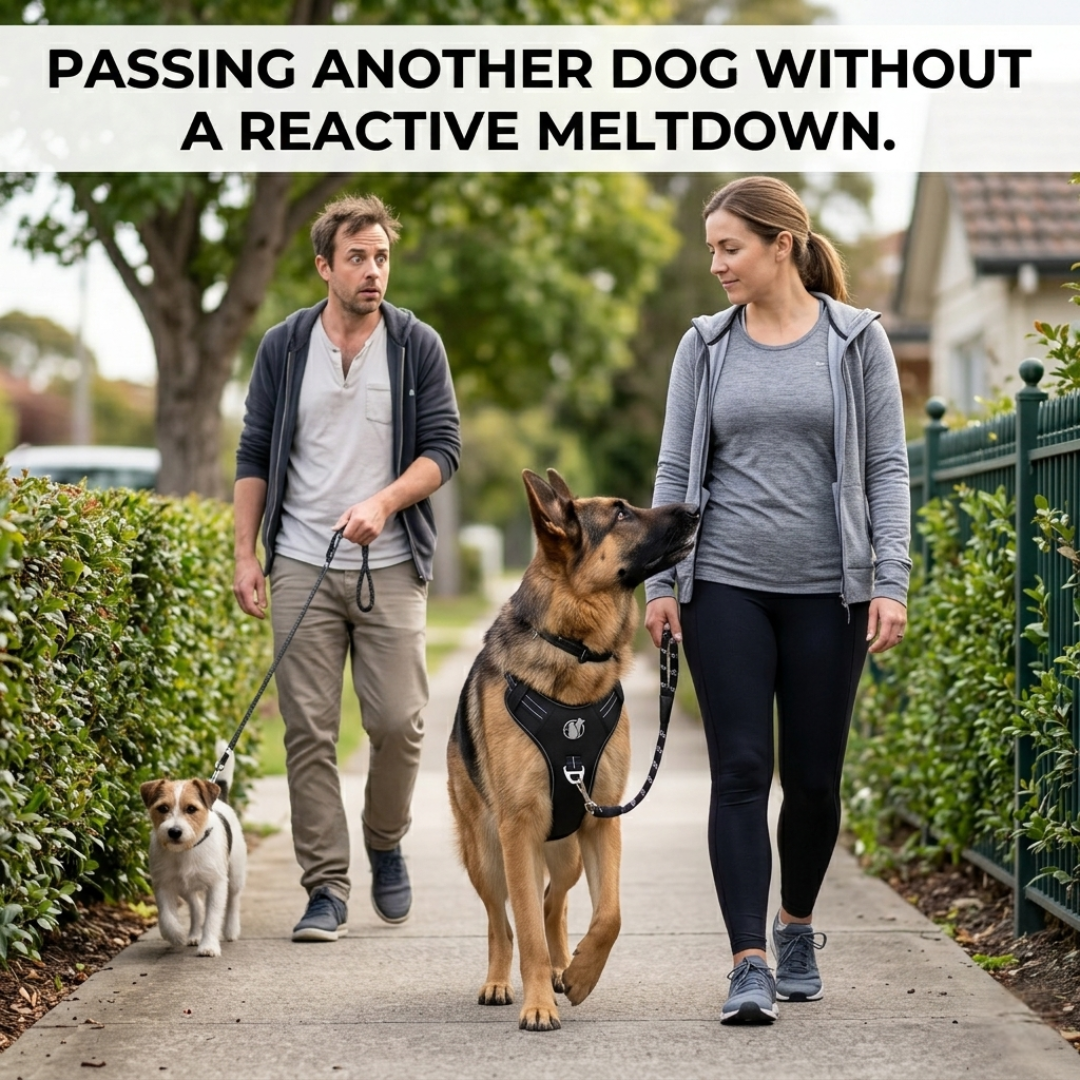 Calm Dog Walk Co. Facebook ad