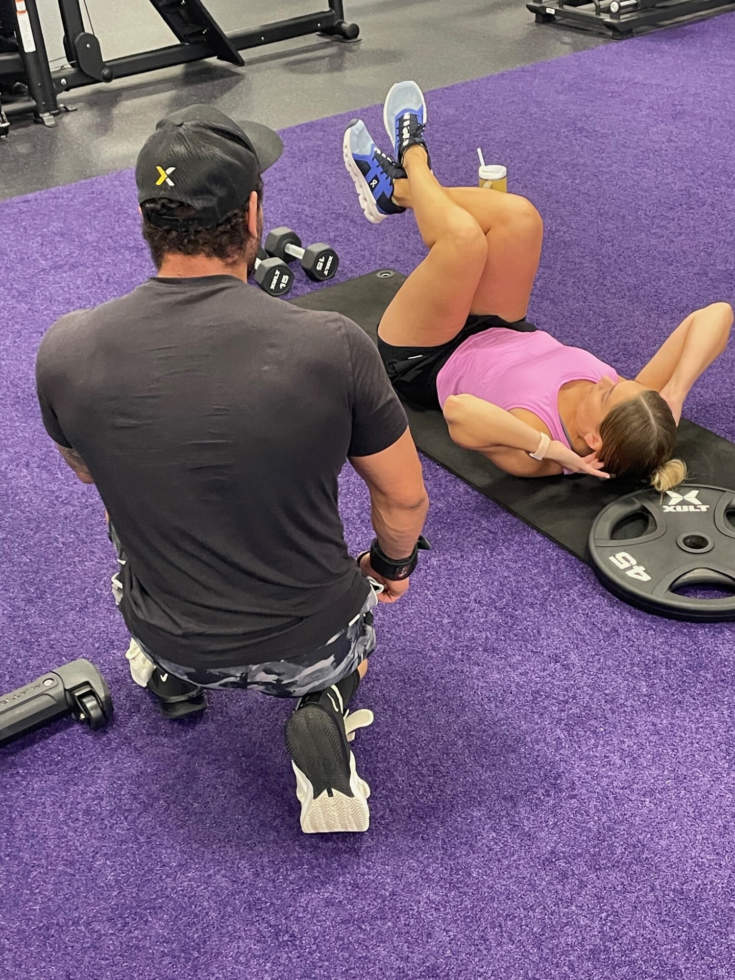 Anytime Fitness Facebook ad: Join for $1 and get 24/7 access to…