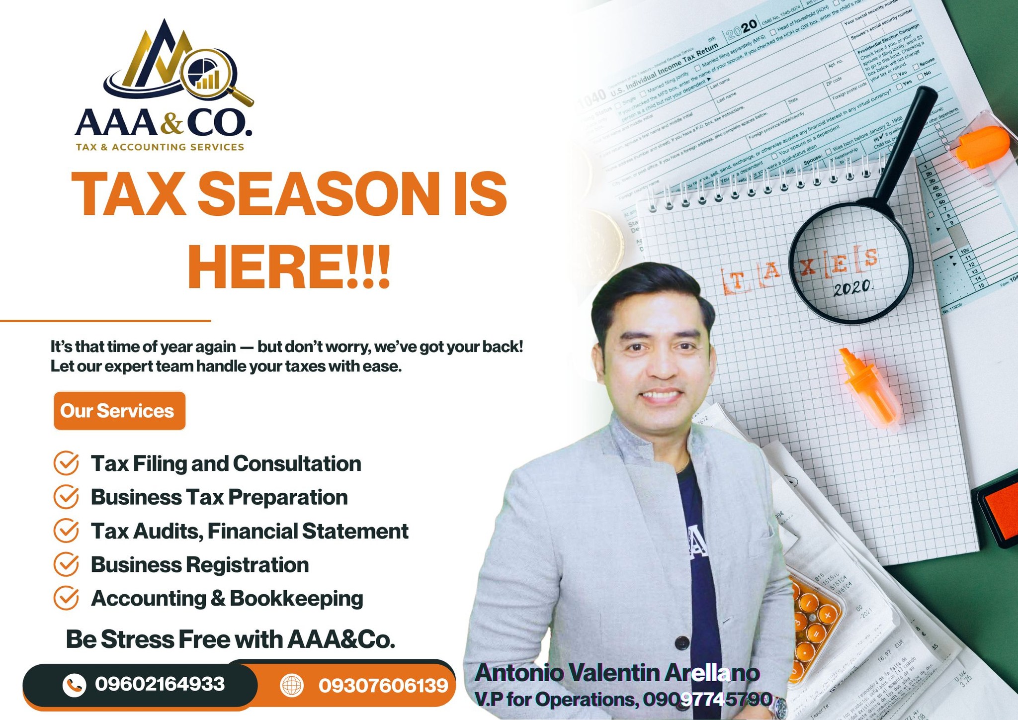 ATCS Accounting Facebook ad: YES! It's the time of the year!