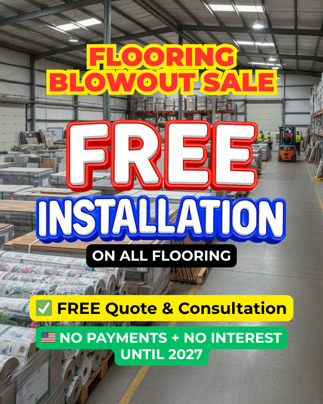Local Floor Installations Facebook ad