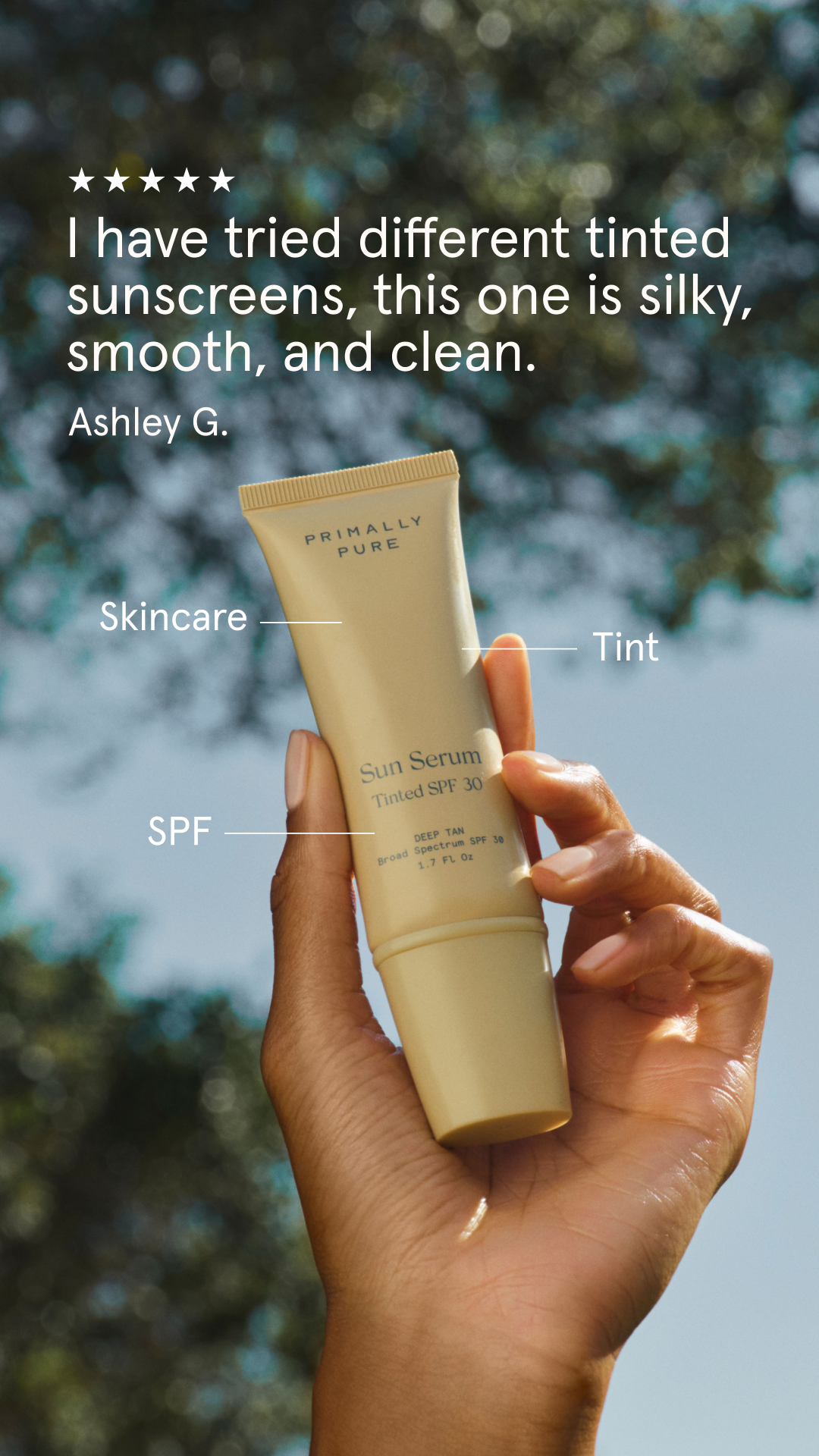 Primally Pure Skincare Facebook ad