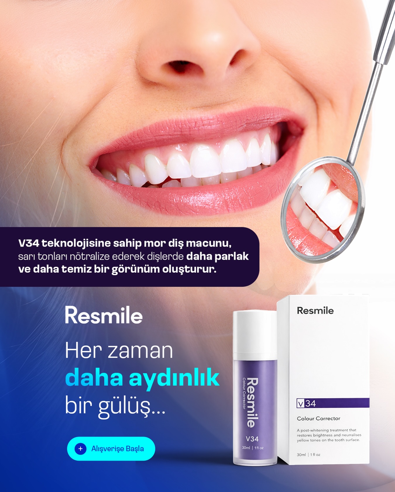 Resmile Facebook ad