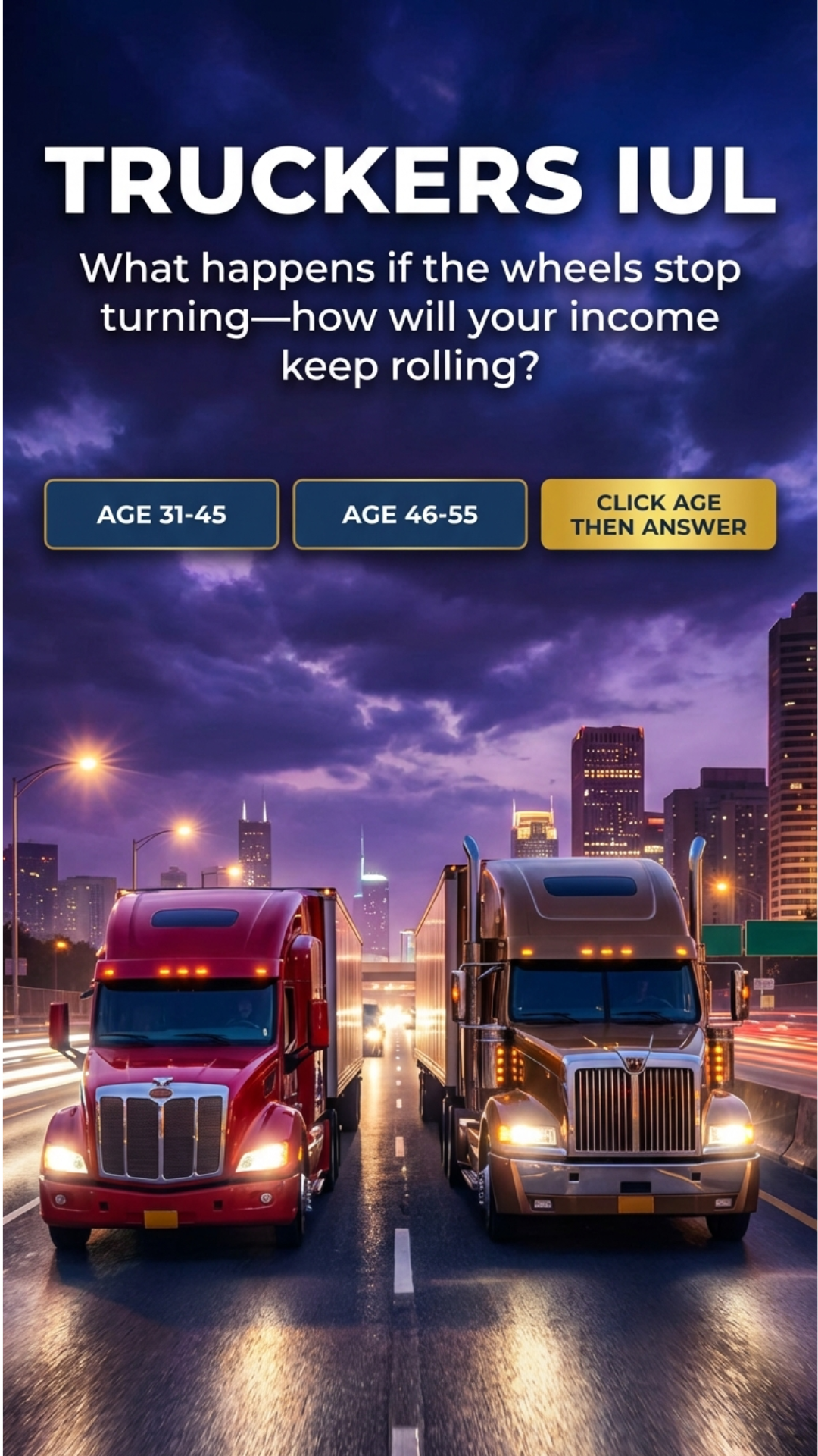 My Affordable Trucker Insurance Facebook ad