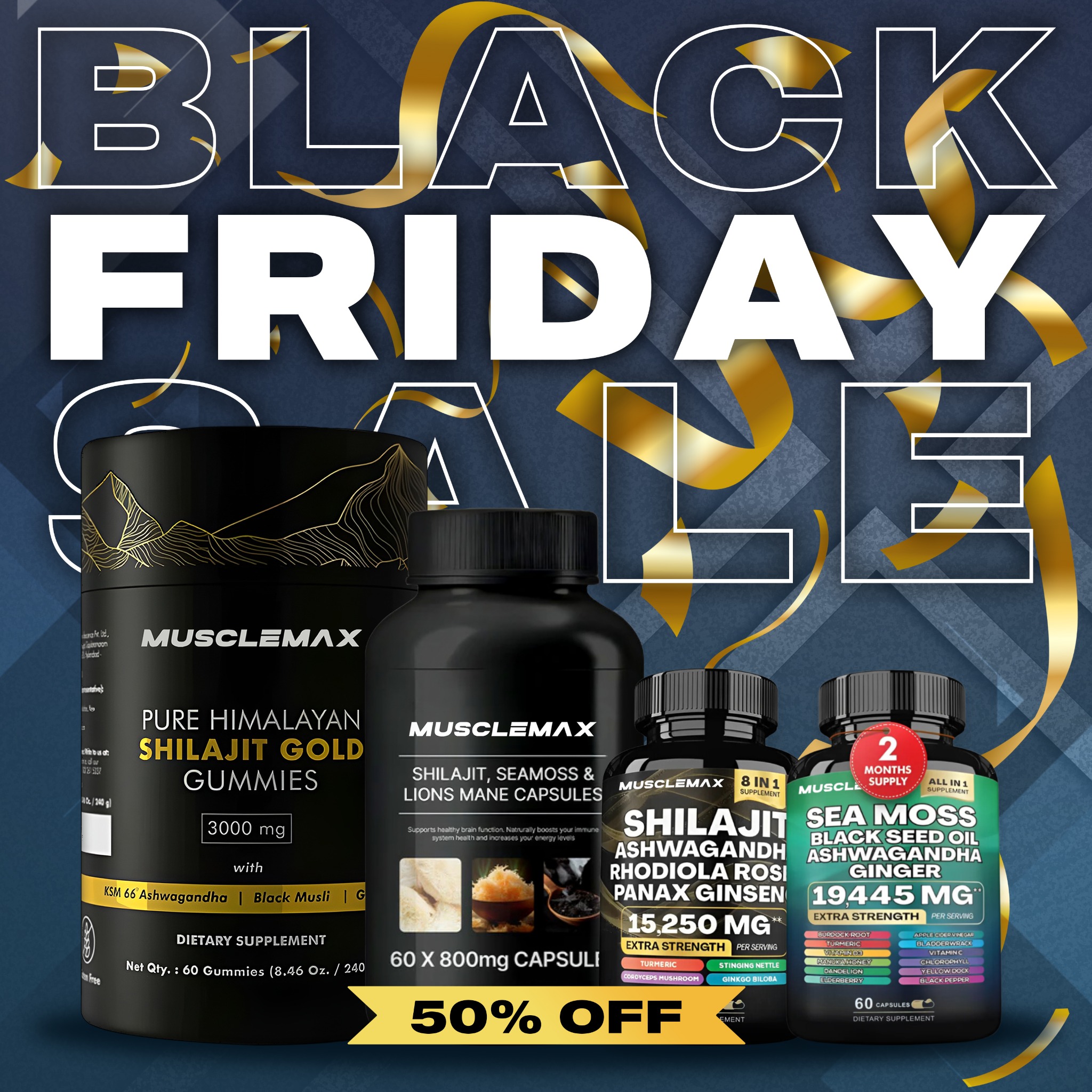 MuscleMax Nutrition Facebook ad