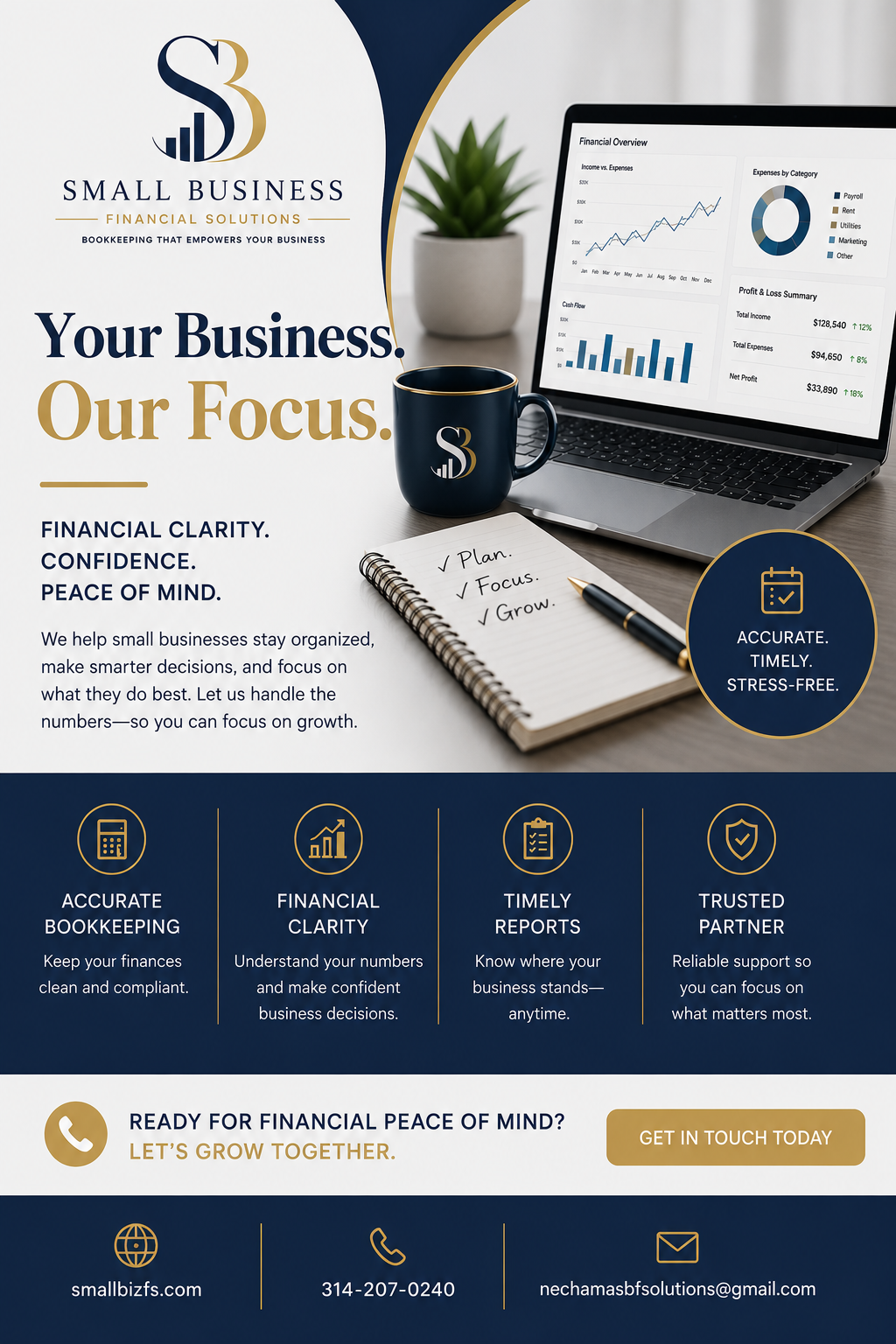 Small Business Financial Solutions Facebook ad: Small Business Financial Solutions provides reliable…
