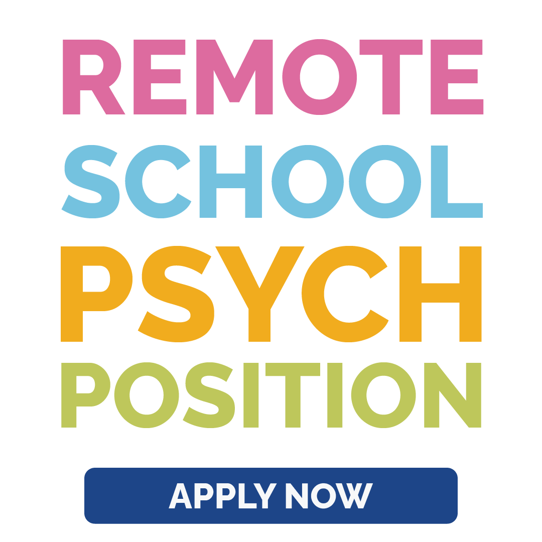 VocoVision Facebook ad: Remote School-Based Psychologist Job Opportunity