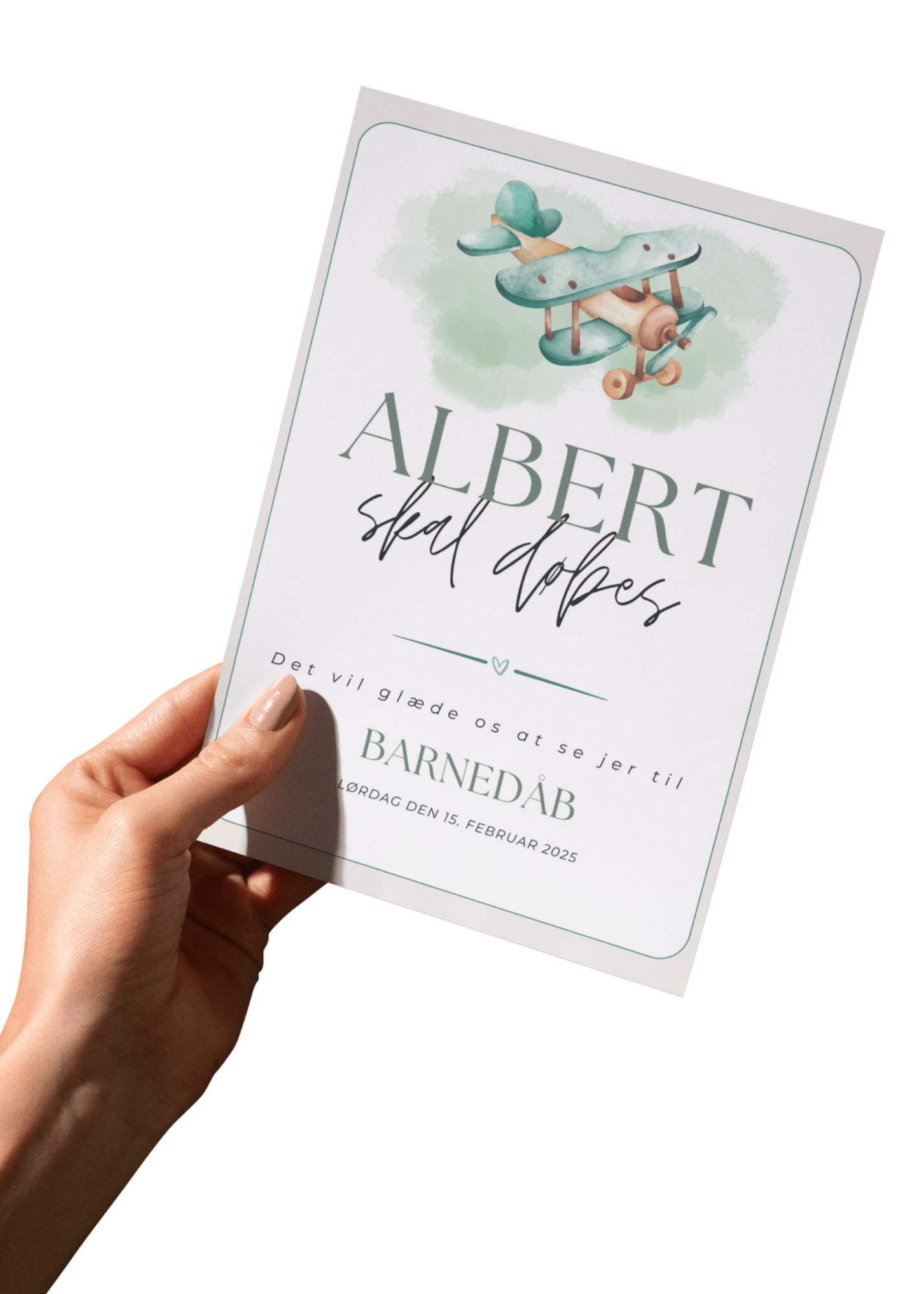Enok Kragelund Facebook ad: Vi designer og producerer invitationer, bordkort…