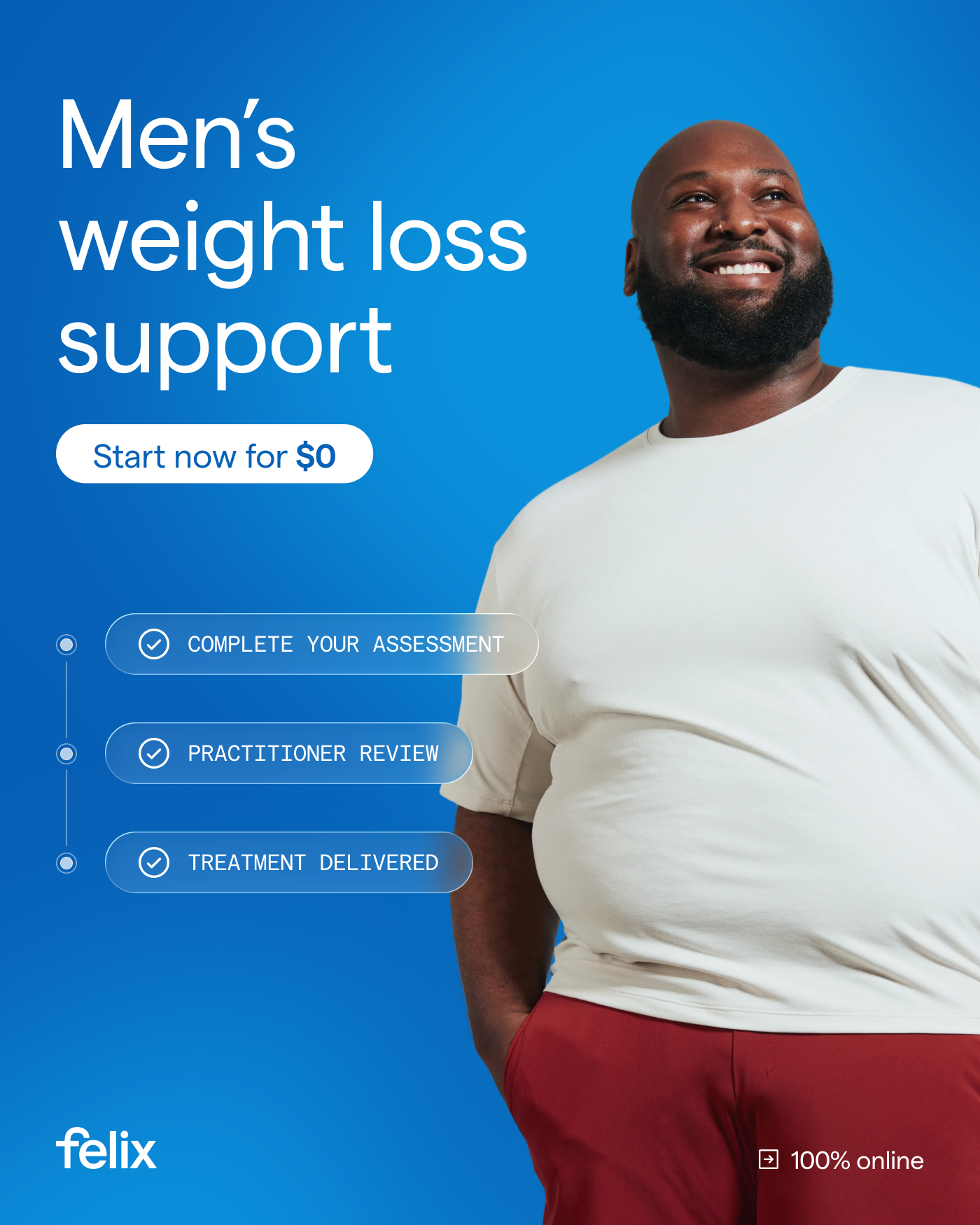 Felix Health Facebook ad