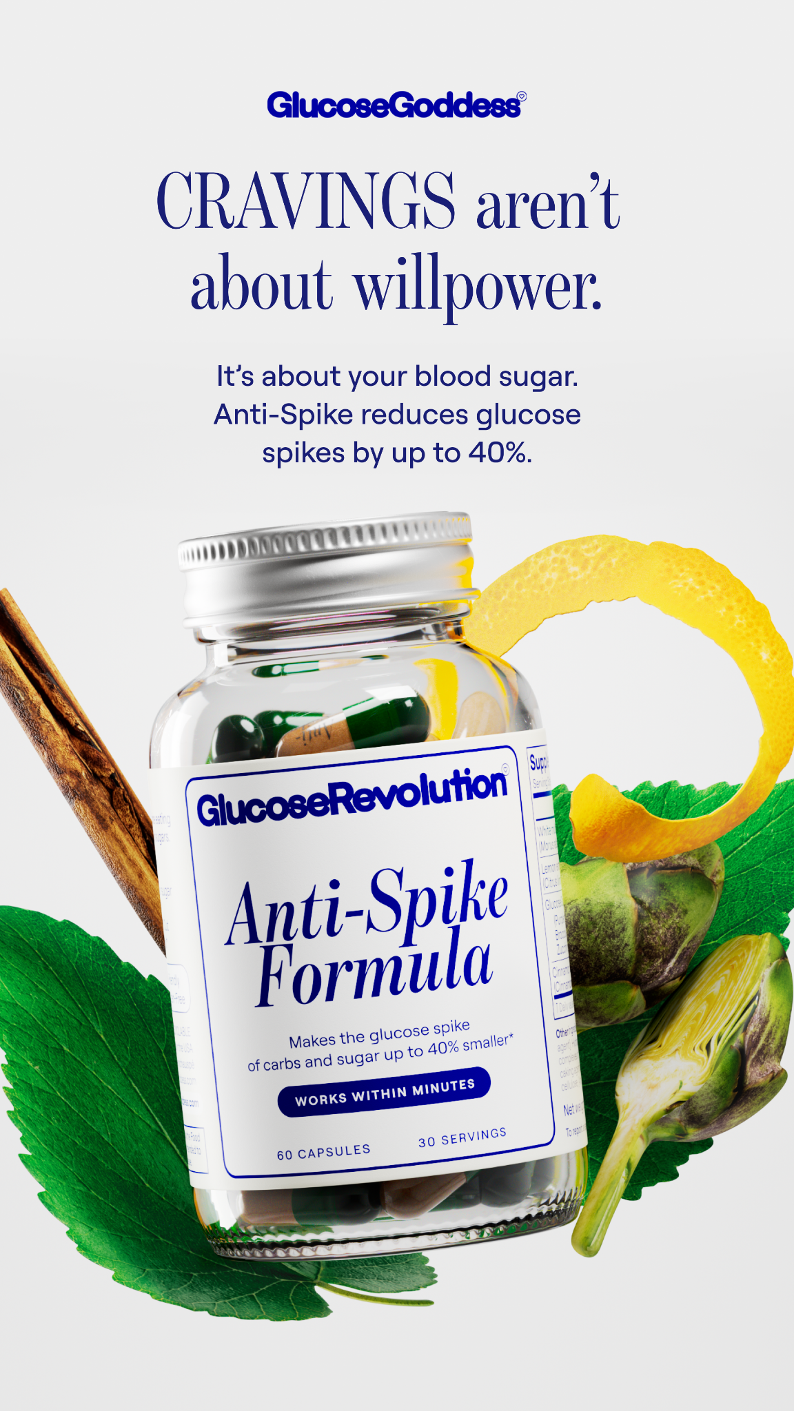 Glucose Goddess Facebook ad from Jan 22, 2026