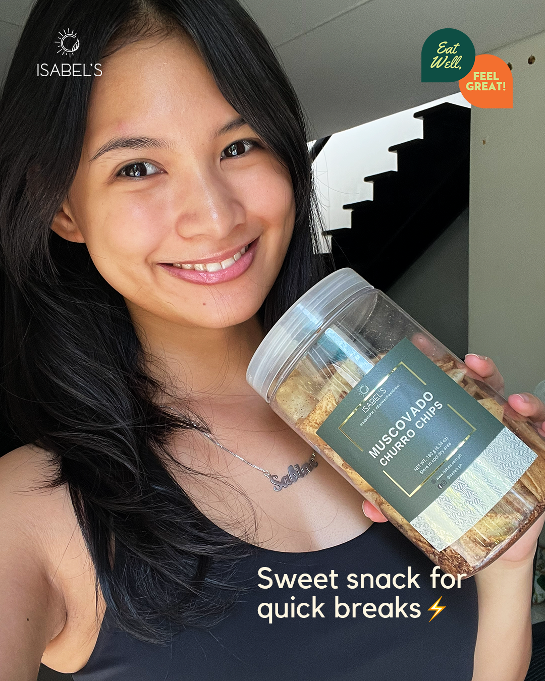 Isabel's Facebook ad