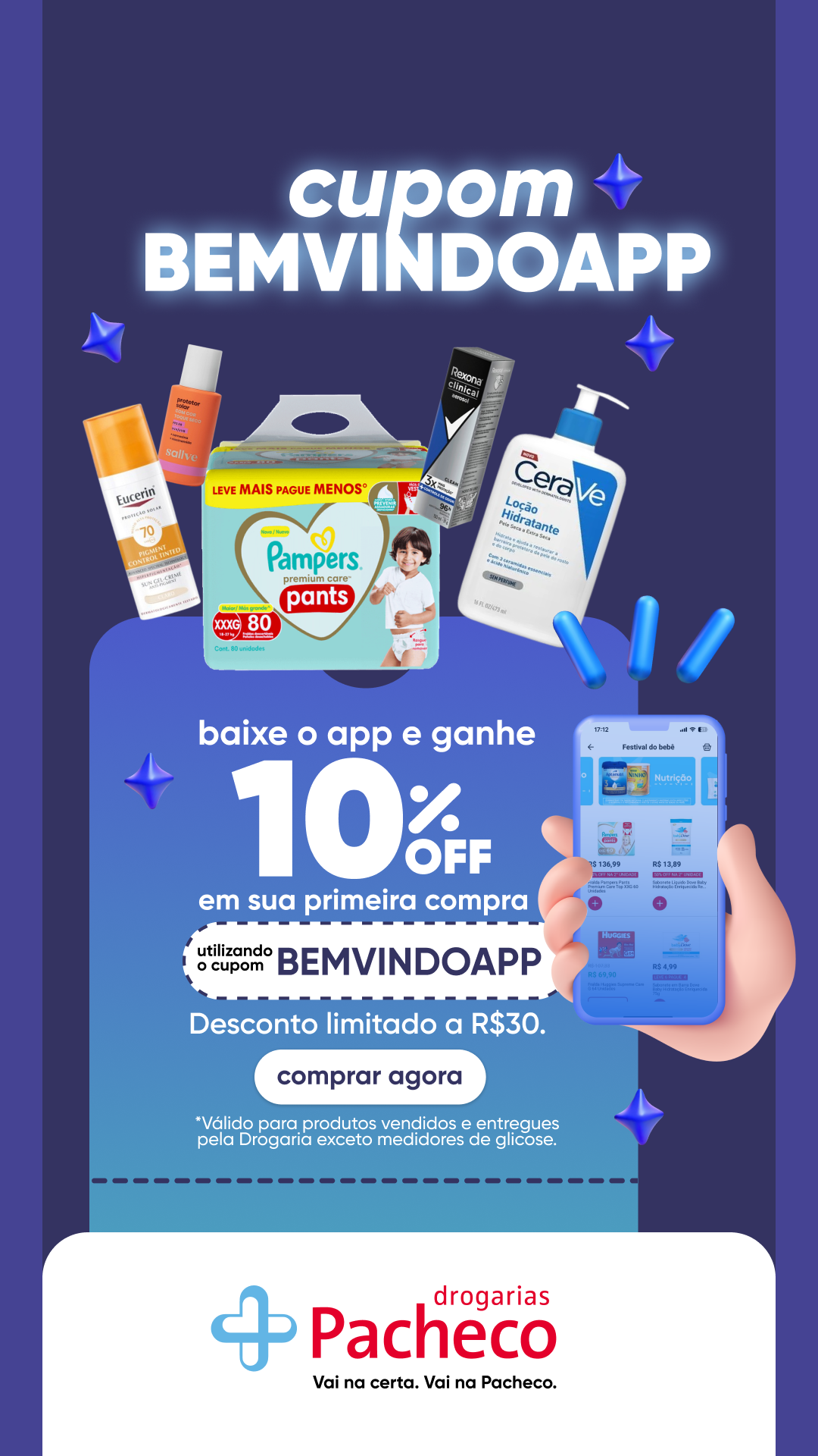Drogarias Pacheco Facebook ad